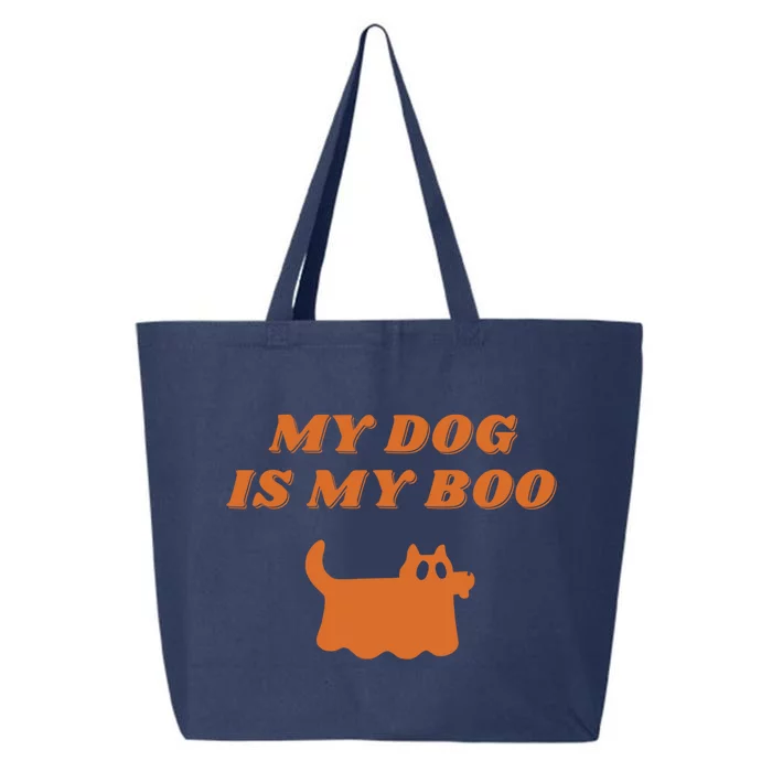 My Dog Is My Boo Funny Dog Lover Cute Halloween Costume Cute Gift 25L Jumbo Tote