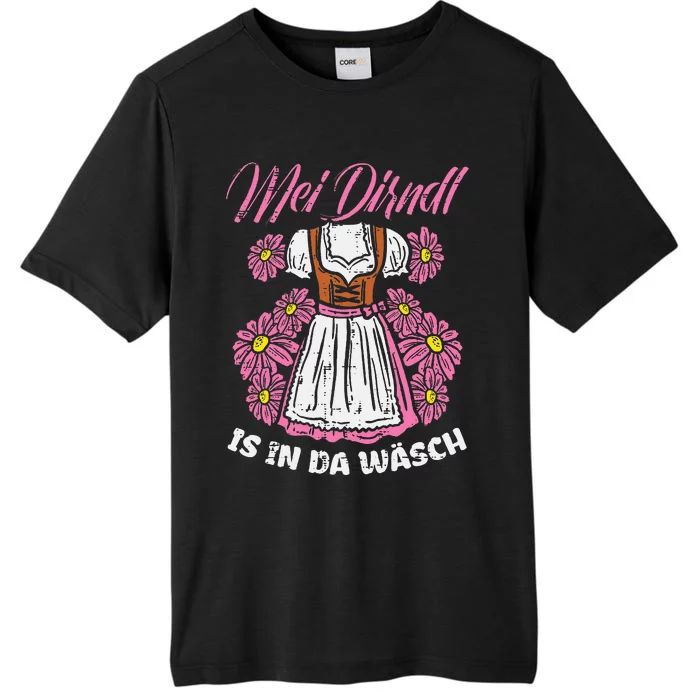 Mei Dirndl In Da Wasch Oktoberfest Funny German ChromaSoft Performance T-Shirt