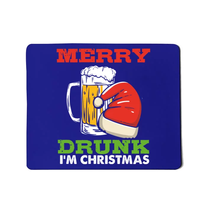 Merry Drunk I’M Christmas Funny Xmas Ing Pun Gift Mousepad