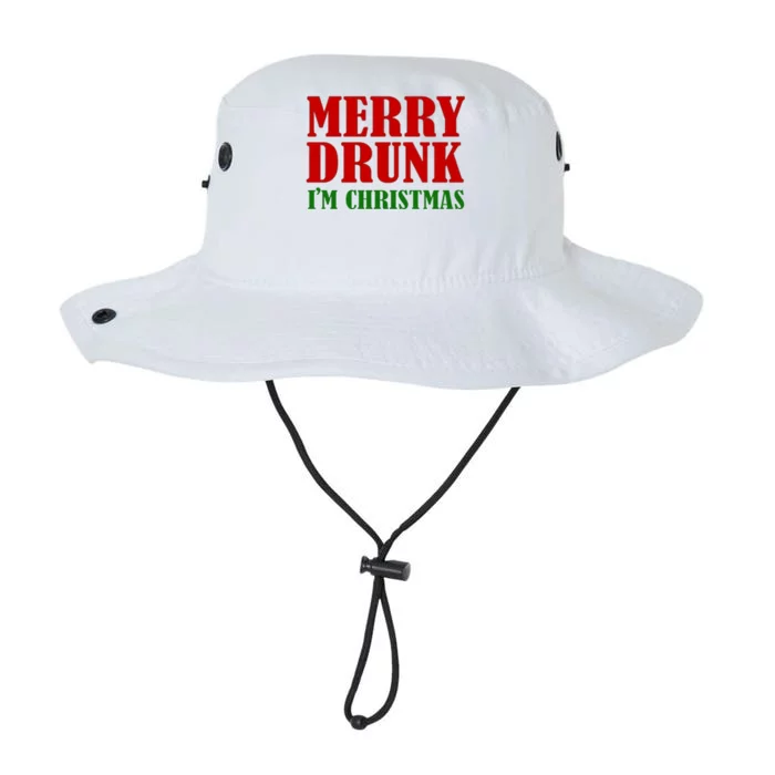 Merry Drunk IM Christmas Funny Ing Adult Jokes Gift Legacy Cool Fit Booney Bucket Hat