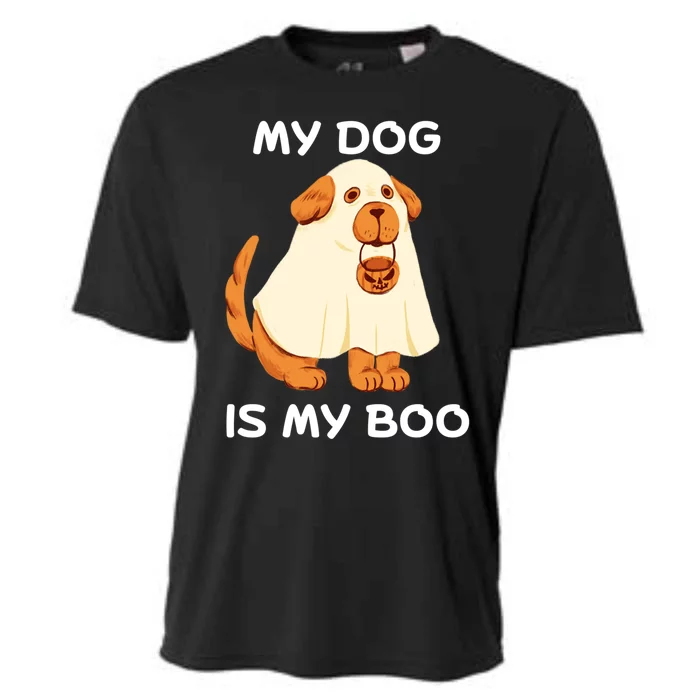 My Dog Is My Boo Happy Halloween Dog Animal Costume Boo Dog Gift Cooling Performance Crew T-Shirt