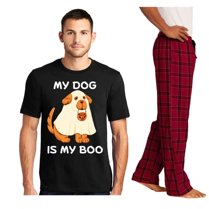 My Dog Is My Boo Happy Halloween Dog Animal Costume Boo Dog Gift Pajama Set