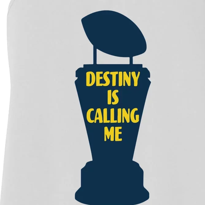 Michigan Destiny Is Calling Me Women's Racerback Tank