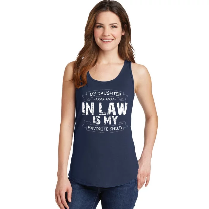 My Daughter In Law Is My Favorite Child Cute Gift Ladies Essential Tank