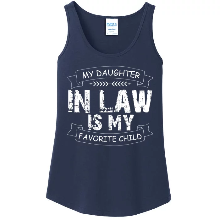 My Daughter In Law Is My Favorite Child Cute Gift Ladies Essential Tank