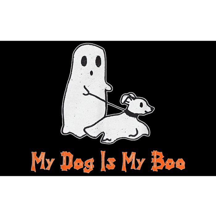 My Dog Is My Boo Ghost Halloween Dog Lover Bumper Sticker