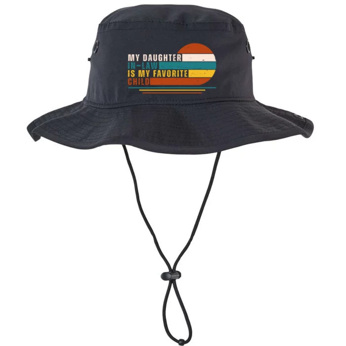 My Daughter In Law Is My Favorite Child Retro Sunset Legacy Cool Fit Booney Bucket Hat