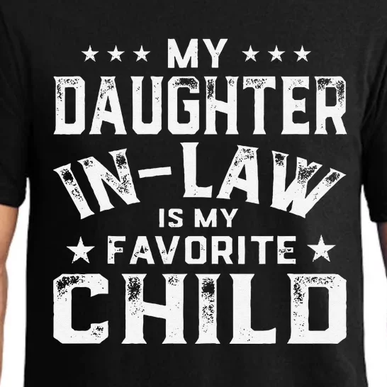 My Daughter In Law Is My Favorite Child Father's Day in Law Pajama Set