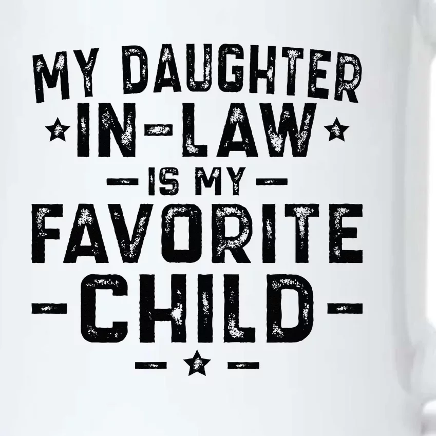 My Daughter In Law Is My Favorite Child Black Color Changing Mug