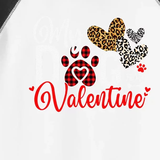 My Dog Is My Valentine Dog Valentines Day Costume Toddler Fine Jersey T-Shirt