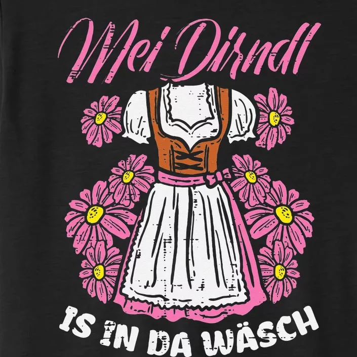 Mei Dirndl In Da Wasch Oktoberfest Funny German ChromaSoft Performance T-Shirt