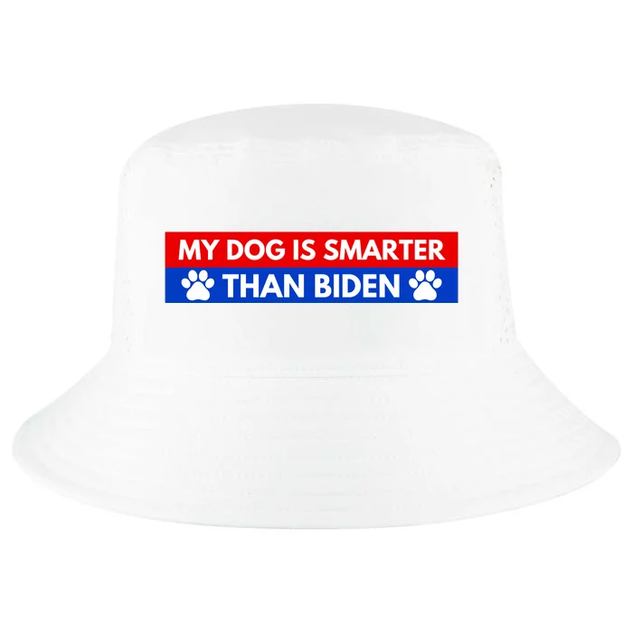 My Dog Is Smarter Than Biden Cool Comfort Performance Bucket Hat