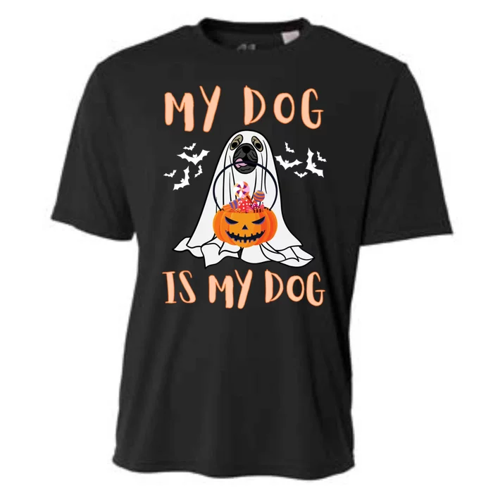 My Dog Is My Boo Gift Cooling Performance Crew T-Shirt