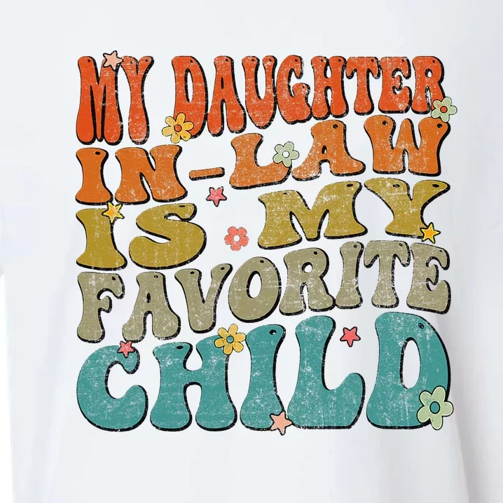 My Daughter Inlaw Is My Favorite Child Family Matching Sueded Cloud Jersey T-Shirt