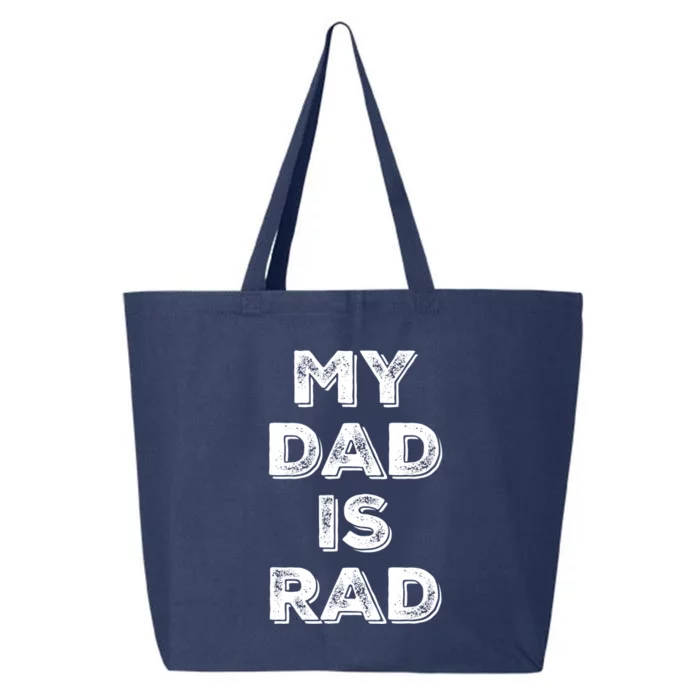 My Dad Is Rad Gift 25L Jumbo Tote