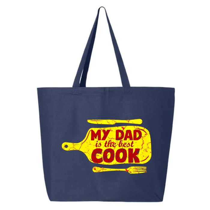 My Dad Is The Best Cook Cooking Chef Daddy Hero Father Gift 25L Jumbo Tote