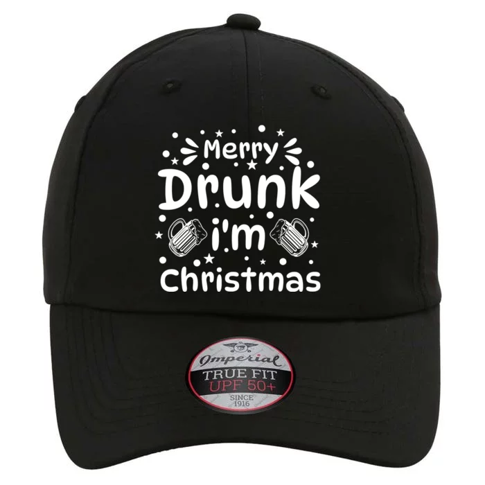 Merry Drunk I'm Christmas Funny Holiday The Original Performance Cap