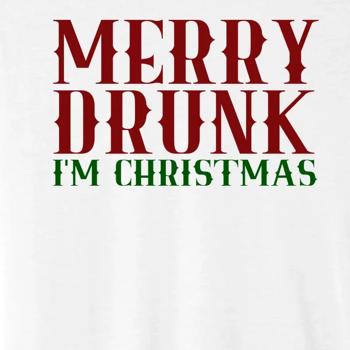 Merry Drunk Im Christmas Funny Holiday ChromaSoft Performance T-Shirt