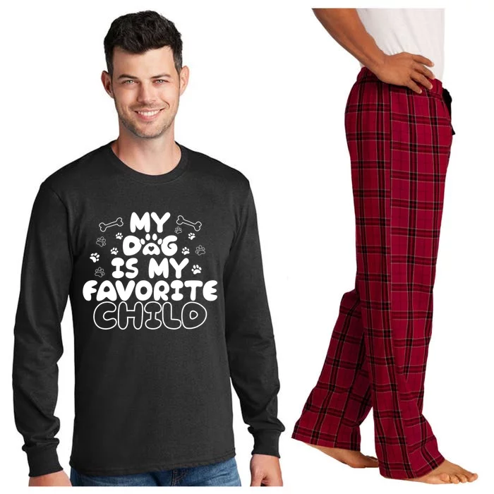 My Dog Is My Favorite Child Long Sleeve Pajama Set