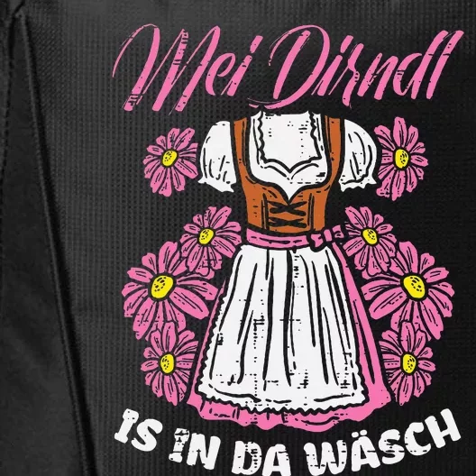 Mei Dirndl In Da Wasch Oktoberfest Funny German City Backpack