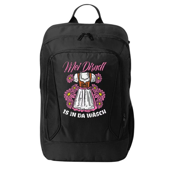 Mei Dirndl In Da Wasch Oktoberfest Funny German City Backpack