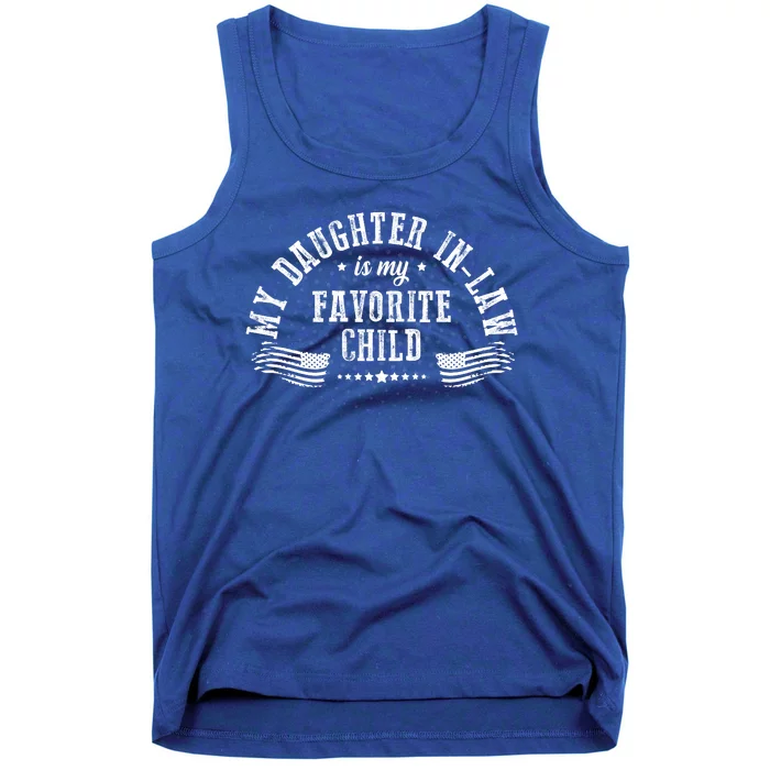 My Daughter In Law Is My Favorite Child Usa Flag Tank Top