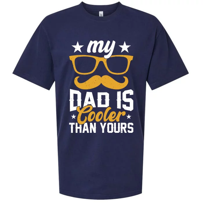 My Dad Is Cooler T Sueded Cloud Jersey T-Shirt