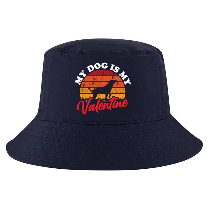 My Dog Is My Valentines Day Retro Puppy Doggie Lover Gift Cool Comfort Performance Bucket Hat