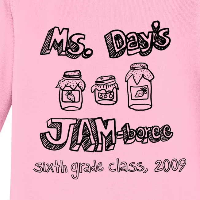 Ms. Day's JAMboree New Girl Baby Long Sleeve Bodysuit