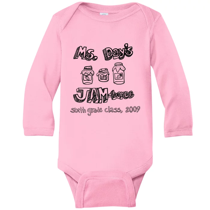 Ms. Day's JAMboree New Girl Baby Long Sleeve Bodysuit