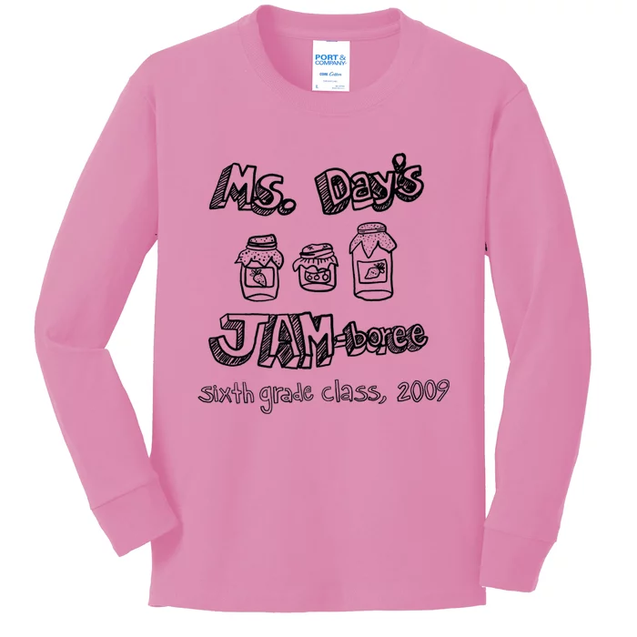 Ms. Day's JAMboree New Girl Kids Long Sleeve Shirt