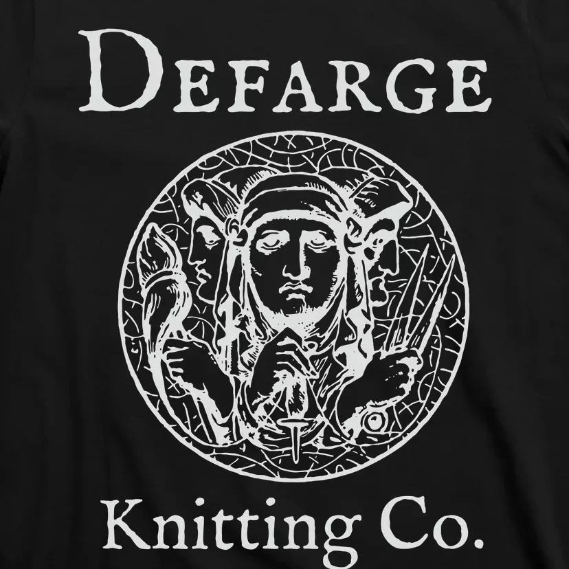 Madame Defarge Knitting School Charles Dickens T-Shirt