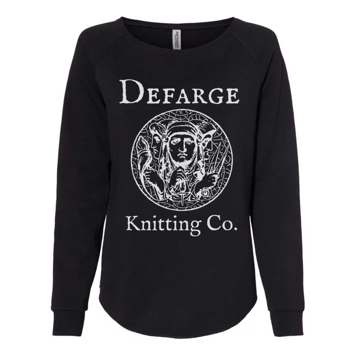 Madame Defarge Knitting School Charles Dickens Womens California Wash Sweatshirt