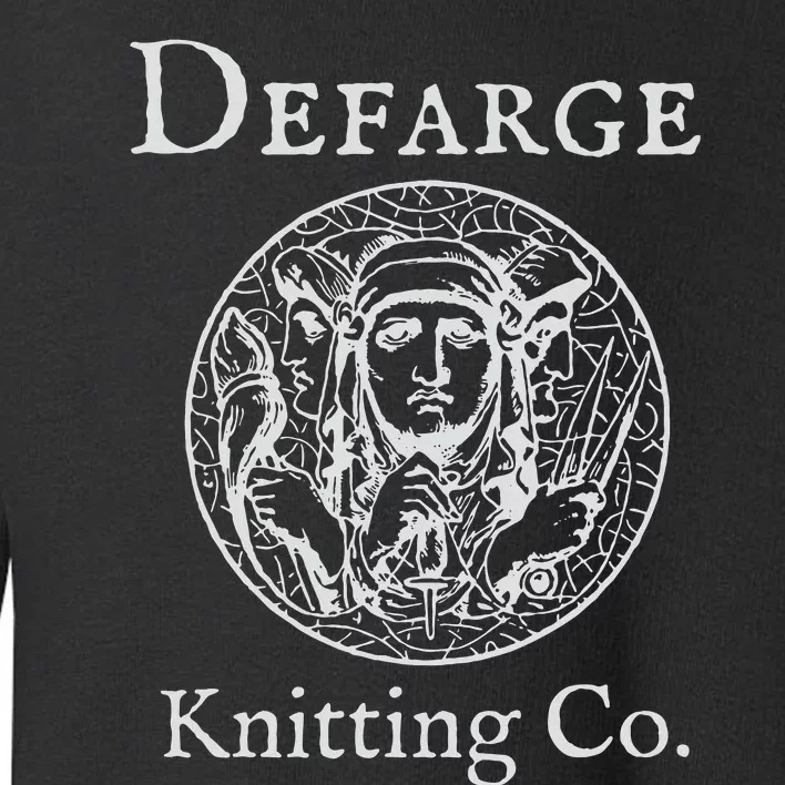 Madame Defarge Knitting School Charles Dickens Toddler Sweatshirt