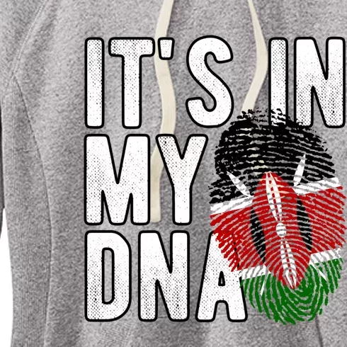 Madaraka Day Kenya ItS My Dna Meaningful Gift Women's Fleece Hoodie