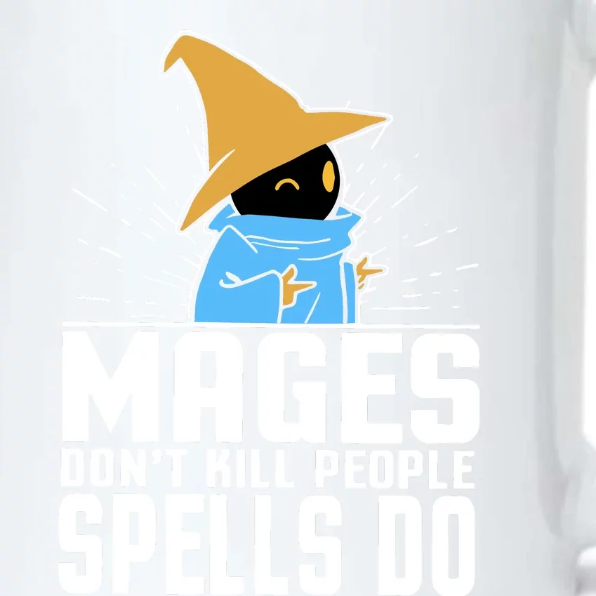 Mages Don't Kill People Spells Do Halloween Black Color Changing Mug