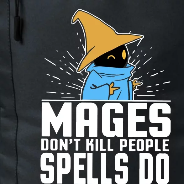 Mages Don't Kill People Spells Do Halloween Daily Commute Backpack