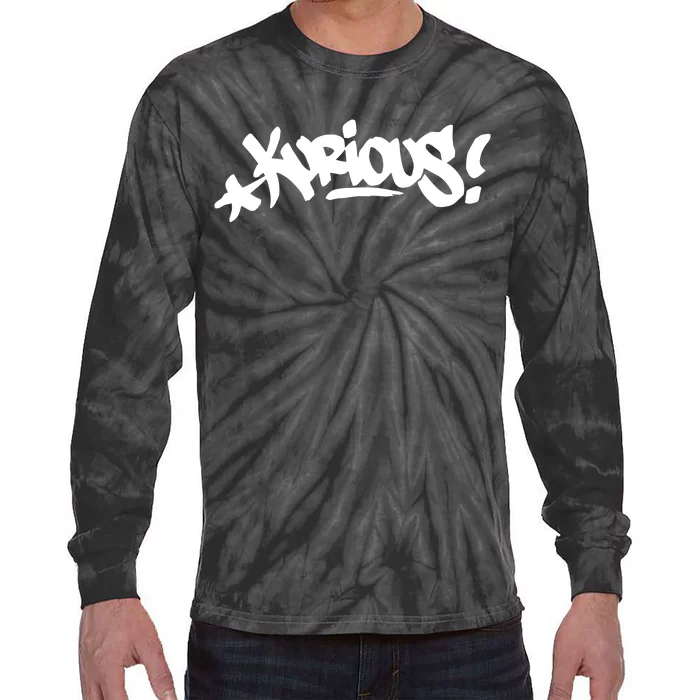 Mf Doom Kurious Tag Tie-Dye Long Sleeve Shirt