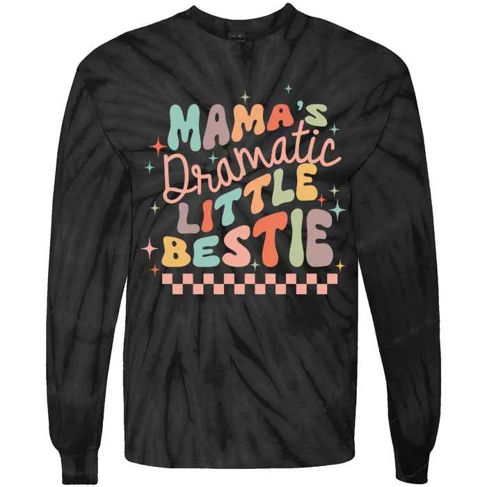 Mamas Dramatic Little Bestie Tie-Dye Long Sleeve Shirt