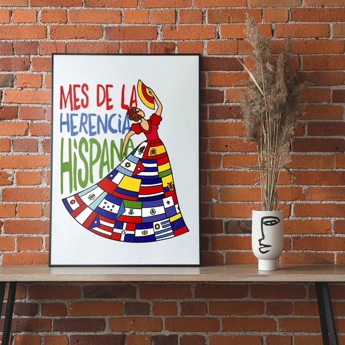 Mes De La Herencia Hispana Hispanic Heritage Month Poster