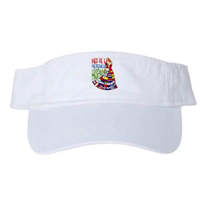 Mes De La Herencia Hispana Hispanic Heritage Month Valucap Bio-Washed Visor