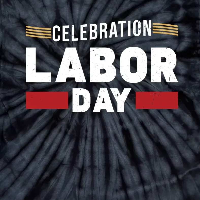 May Day Labor Day Celebration Graphic Tie-Dye T-Shirt