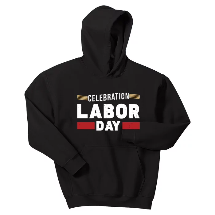 May Day Labor Day Celebration Graphic Kids Hoodie