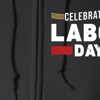 May Day Labor Day Celebration Graphic Full Zip Hoodie