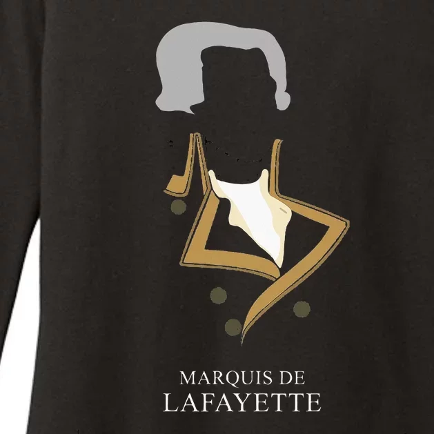 Marquis De Lafayette Womens CVC Long Sleeve Shirt