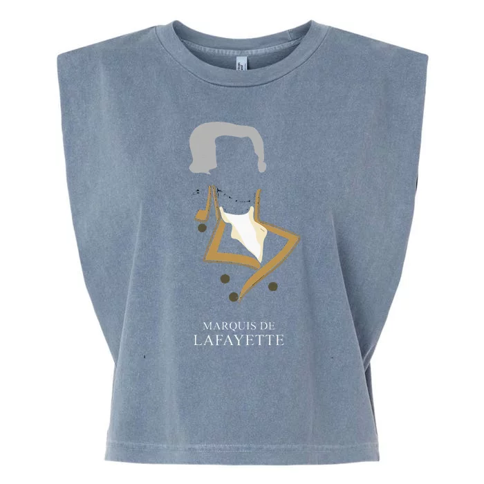 Marquis De Lafayette Garment-Dyed Women's Muscle Tee