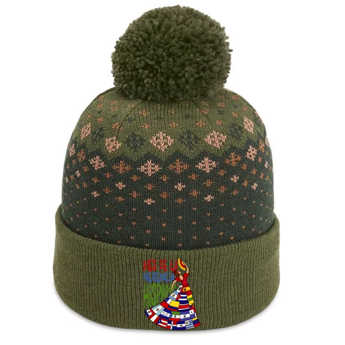 Mes De La Herencia Hispana Hispanic Heritage Month The Baniff Cuffed Pom Beanie