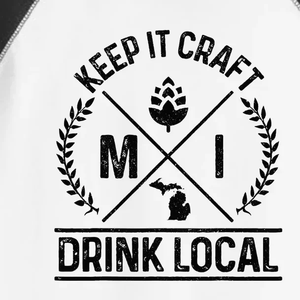 Michigan Drink Local IN Brewery Brewmaster Craft Beer Brewer Toddler Fine Jersey T-Shirt