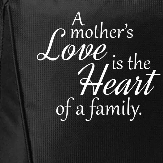 Mother's Day Love Quote City Backpack