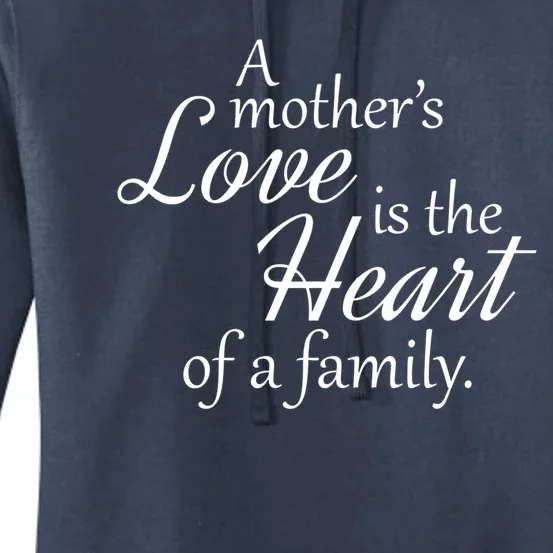 Mother's Day Love Quote Women's Pullover Hoodie